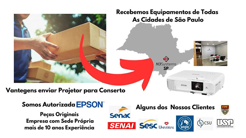 Assistência Técnica de Projetor Tabapuã SP Assistência Técnica de Projetor Tabapuã SP