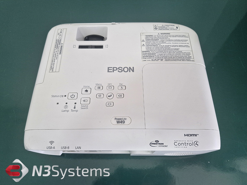 Manutenção de Projetor Epson Powerlite W49