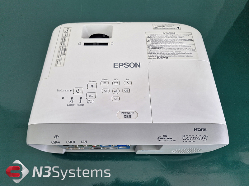 Projetor Epson Powerlite X39